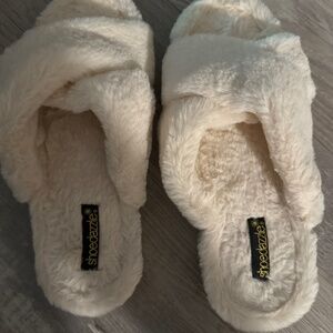 Fuzzy slippers